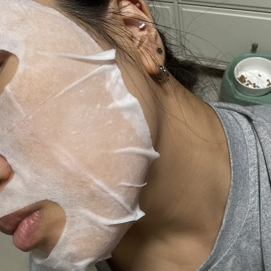 다이소 바세린 마스크팩 여름철 속건조 집중보습 후기 — 사진 12