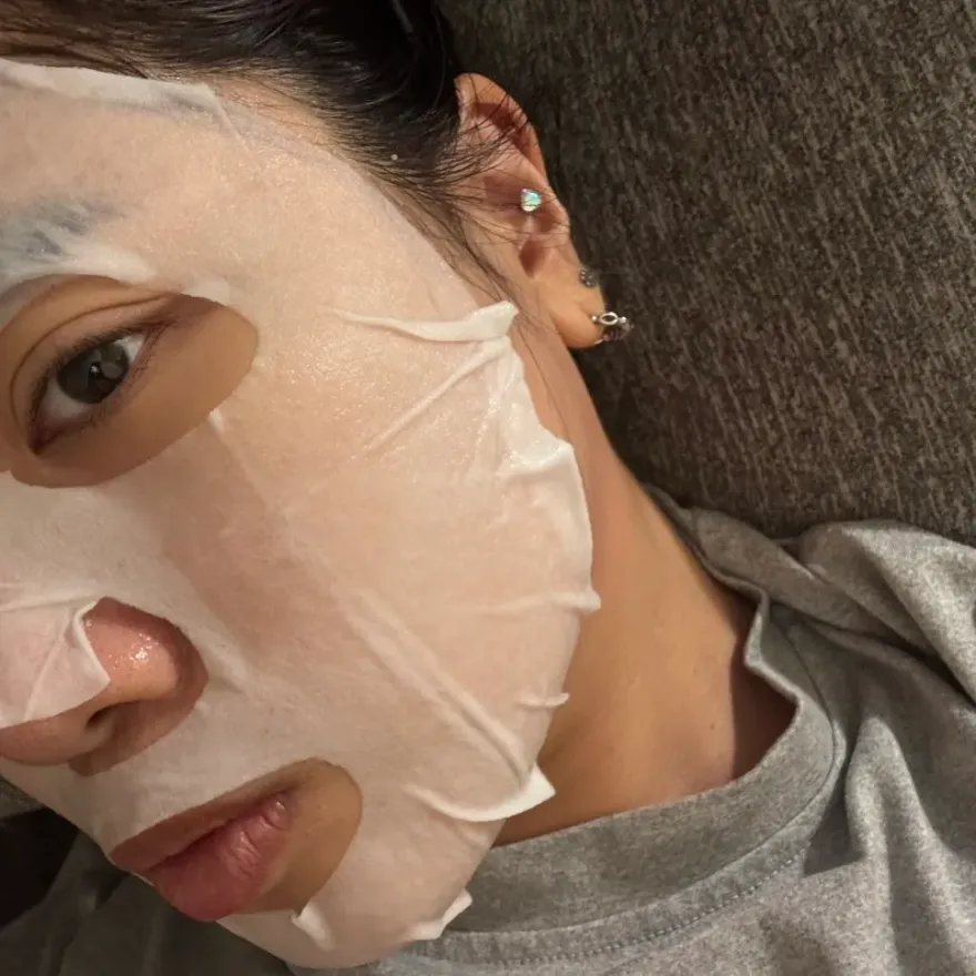 다이소 바세린 마스크팩 여름철 속건조 집중보습 후기 — 사진 14