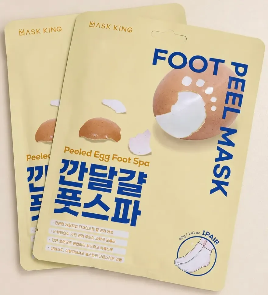  마스크킹 풋 마스크로 여름 샌들 준비, 각질 관리 후기
