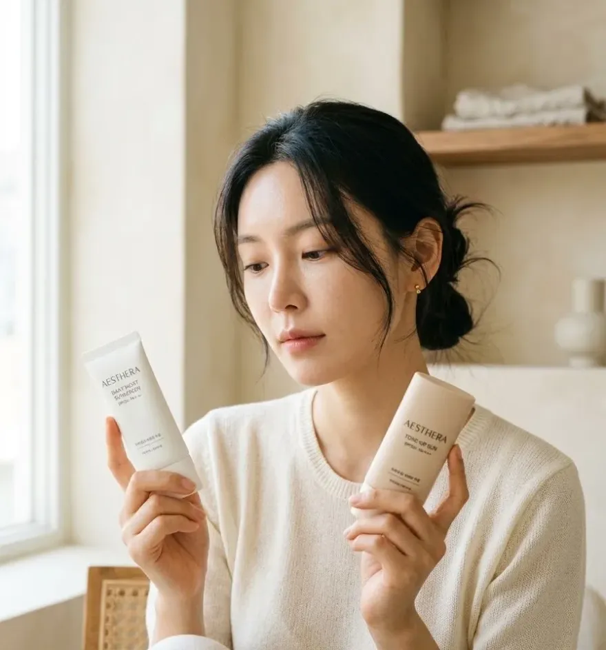  선크림 선택 가이드: 무기자차 vs 유기자차 피부 타입별 장단점