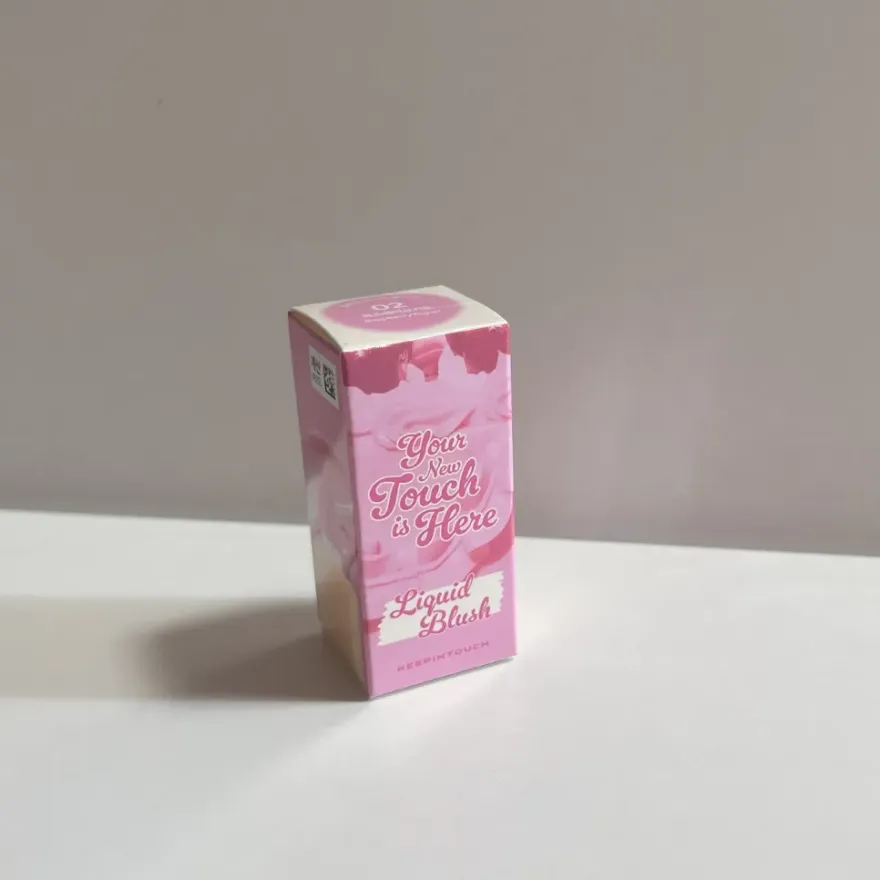 다이소 키핀터치 블러셔 02 라즈베리요거트 쿨톤 추천 — 사진 4