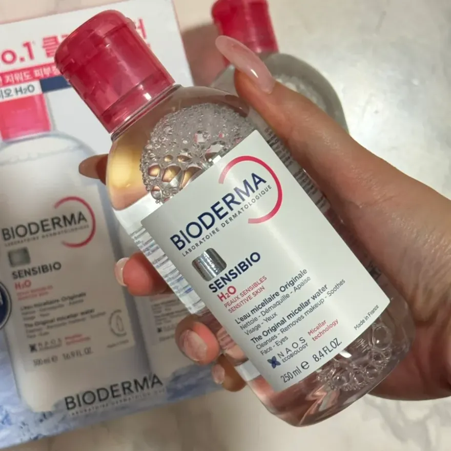 바이오더마 센시비오 클렌징 워터, 민감성 피부 자극 없이 순하게 — 사진 3
