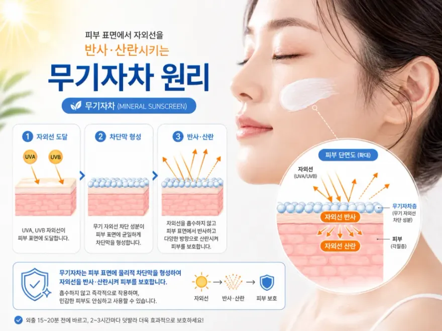 유기자차 무기자차 선크림 피부타입별 추천 기준 — 사진 4
