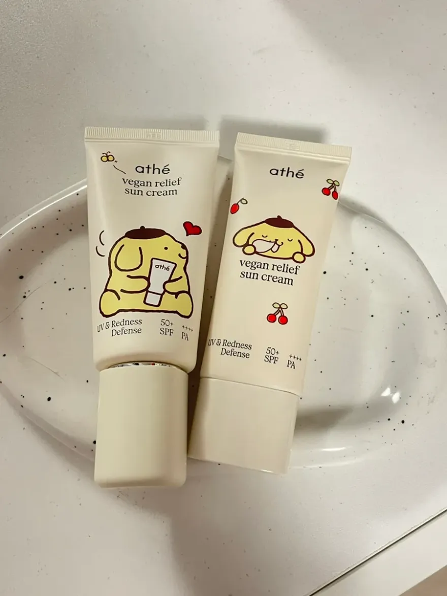 수부지 아떼 비건 릴리프 무기자차 선크림 수부지 사용 후기