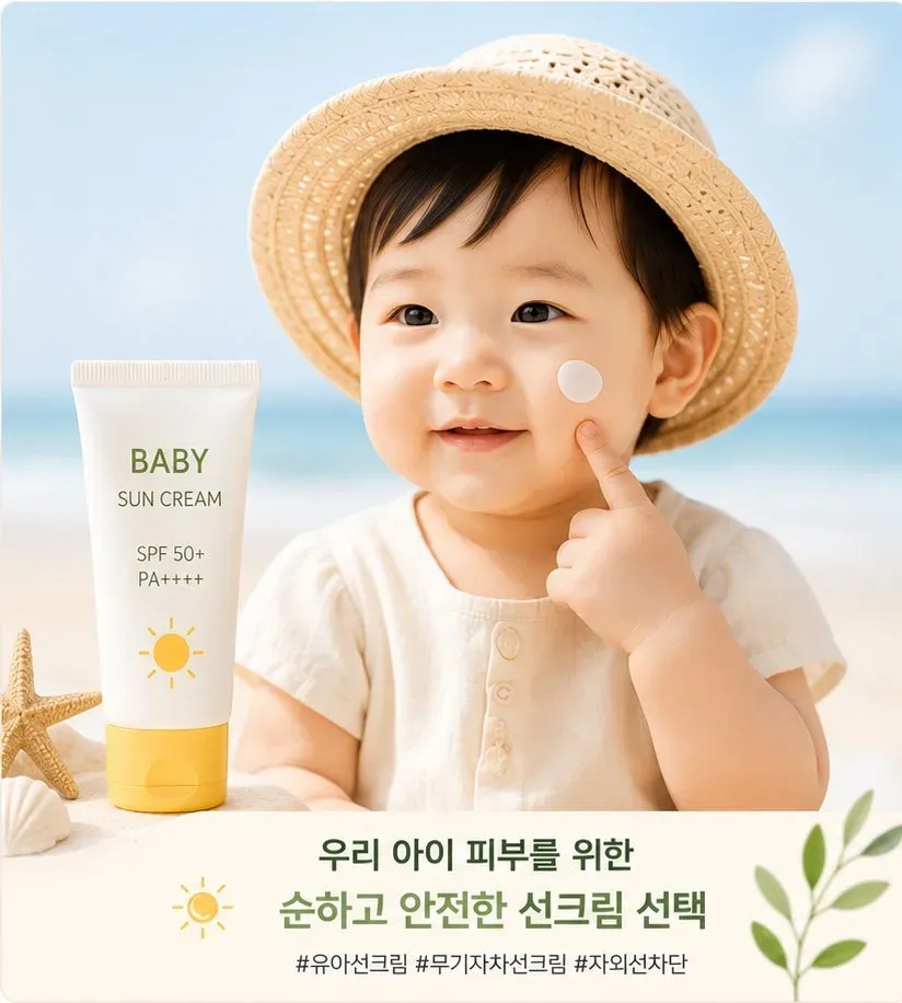  유아 선크림, 무기자차 vs 유기자차 차이점과 선택 가이드
