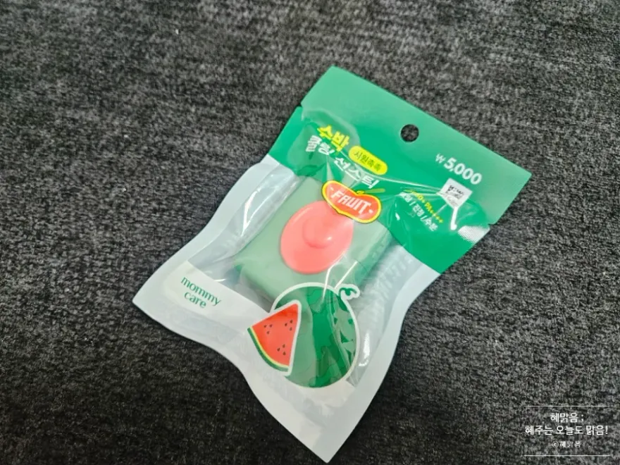 다이소 선스틱, 여름 필수템 마미케어 수박 쿨링 선스틱 후기 — 사진 3