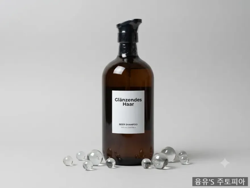  글랜젠데스 하르 맥주효모샴푸 사용 후기: 볼륨과 피지 케어