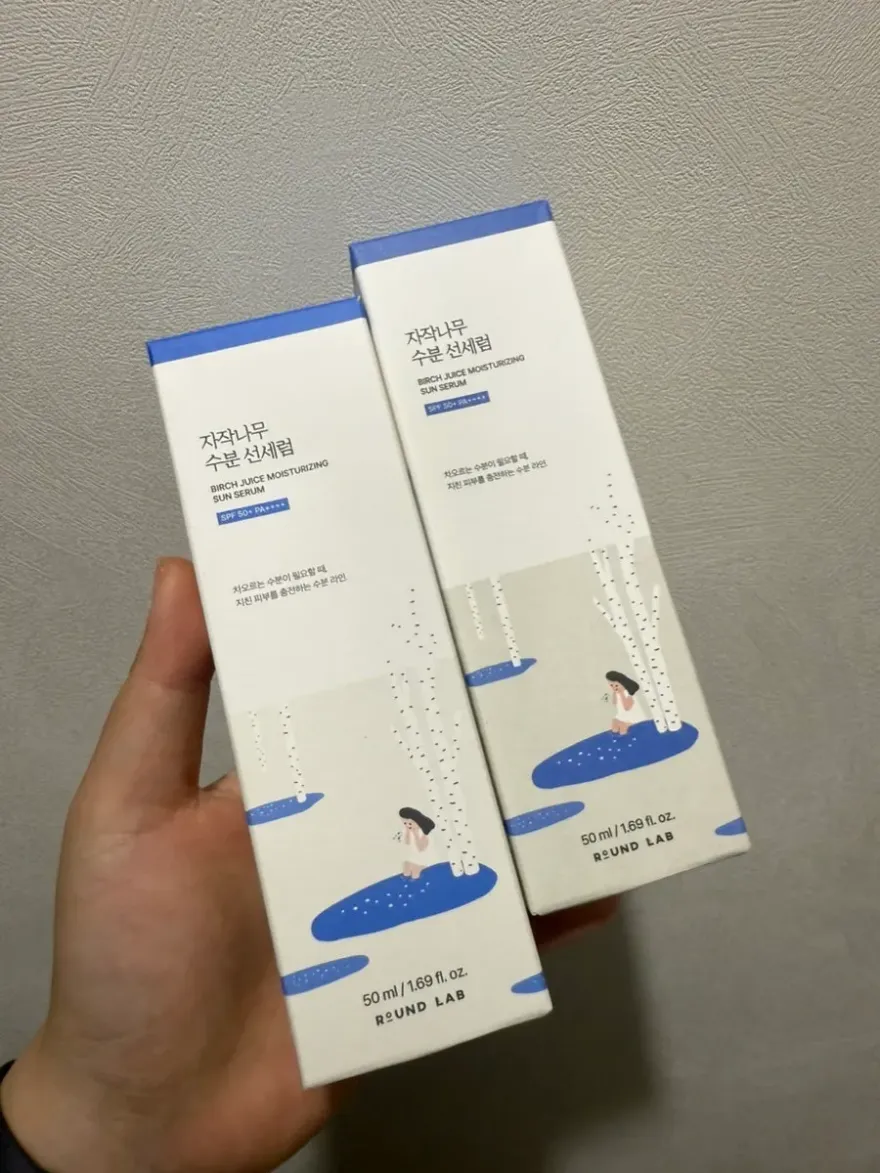 라운드랩 자작나무 수분 선세럼 & 독도 미스트 사용 후기 — 사진 5