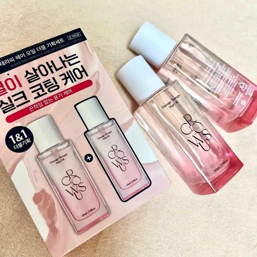  PX 추천템 그로우어스 헤어오일, 푸석한 모발 윤기 되찾기