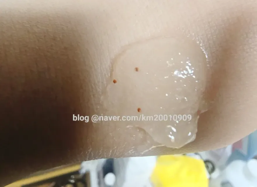 다이소 부케가르니 바디스크럽, 각질 케어 후기 — 사진 4