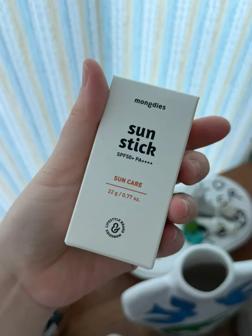 돌 아기 선스틱 추천: 몽디에스 무기자차 선스틱 여름 외출 필수템 — 사진 5
