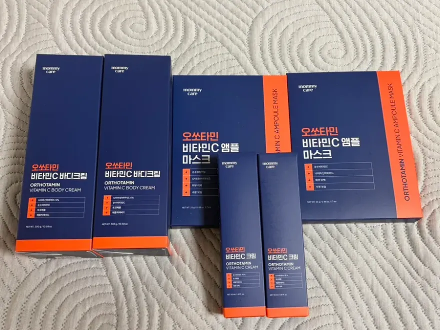  오쏘타민 비타민C 라인, 색소침착 고민 피부 사용 후기