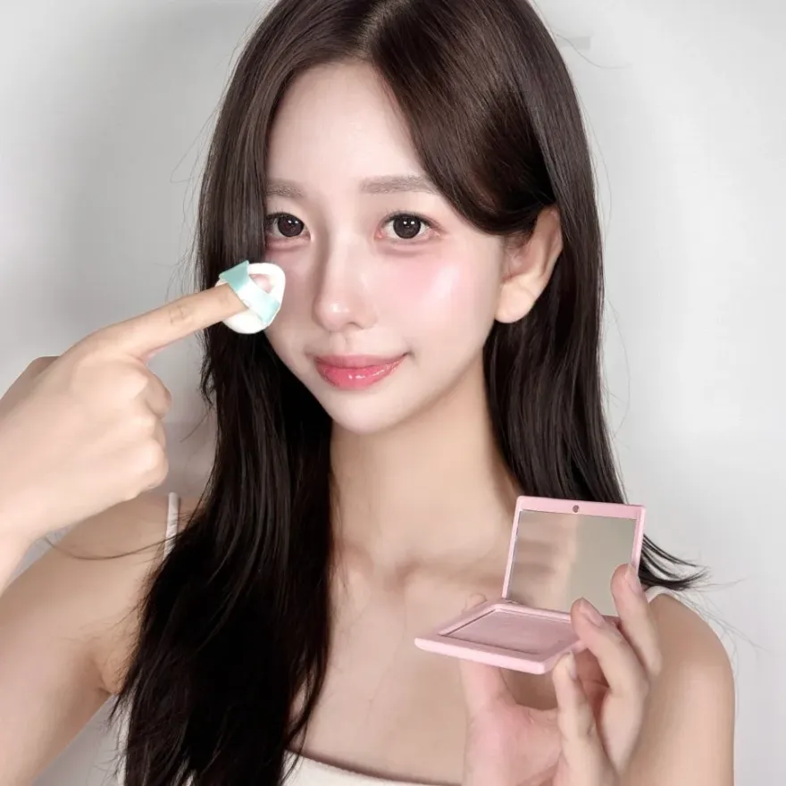  VDL 치크스테인 블러셔 레몬라벤더 여름쿨톤 후기