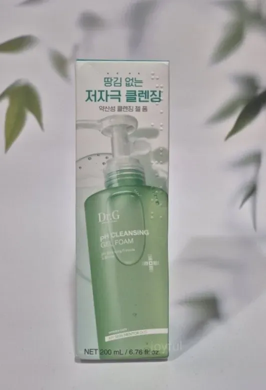 닥터지 약산성 클렌징젤폼, 청소년 트러블 피부 사용 후기 — 사진 3