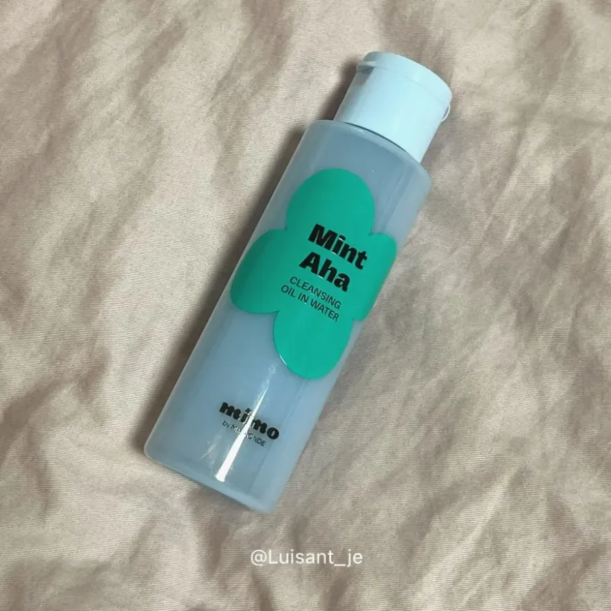  다이소 민트-AHA 클렌징 오일 인 워터 솔직 후기