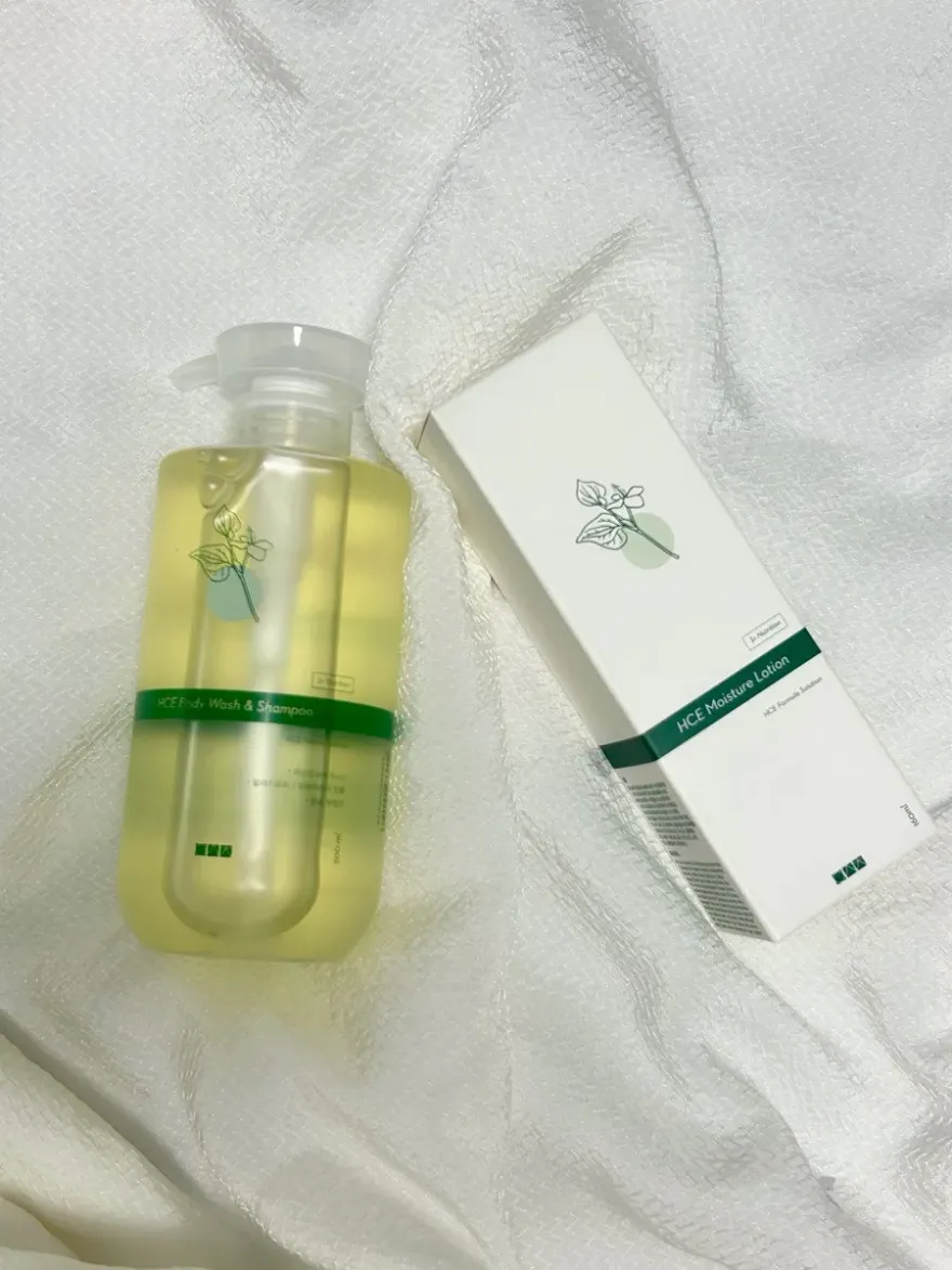 일센치 약모밀 바디워시 로션, 신생아 태열 침독 진정 후기 — 사진 2