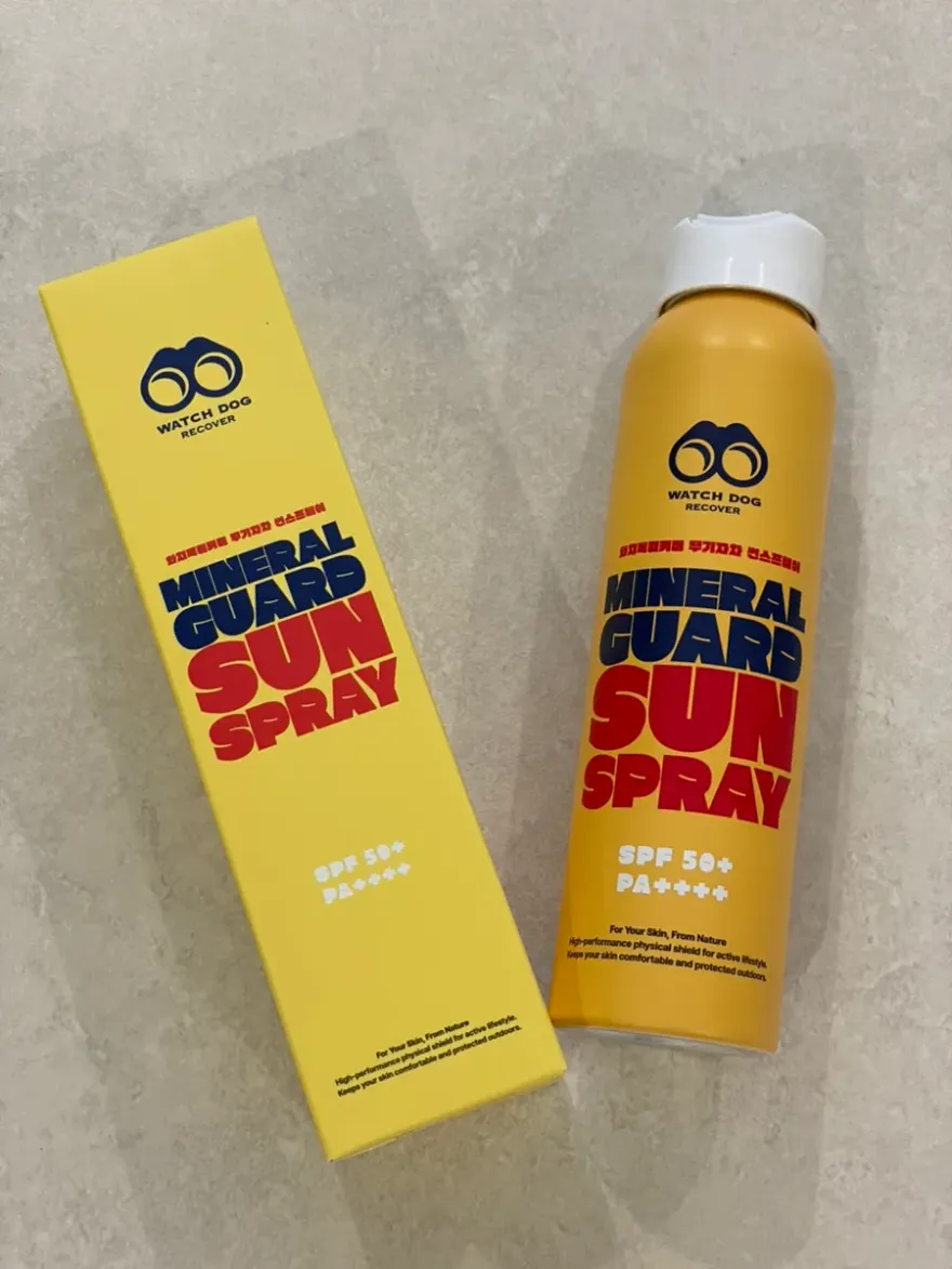  와치독 썬스프레이, 무기자차 SPF50+ PA++++ 휴대성 후기