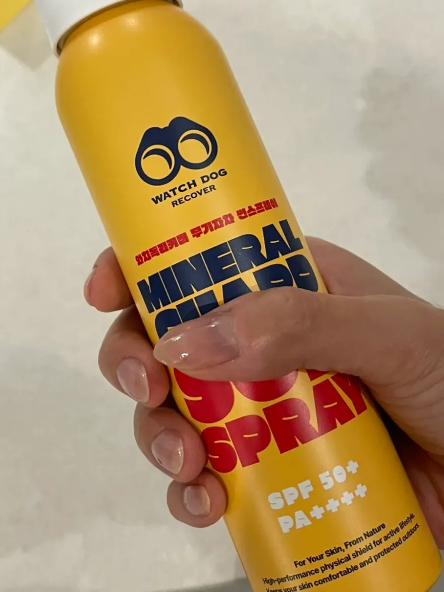 와치독 썬스프레이, 무기자차 SPF50+ PA++++ 휴대성 후기 — 사진 3