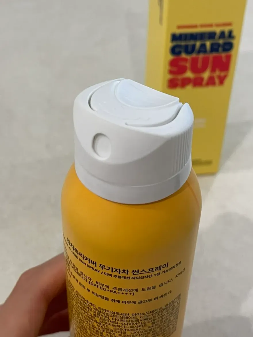 와치독 썬스프레이, 무기자차 SPF50+ PA++++ 휴대성 후기 — 사진 6