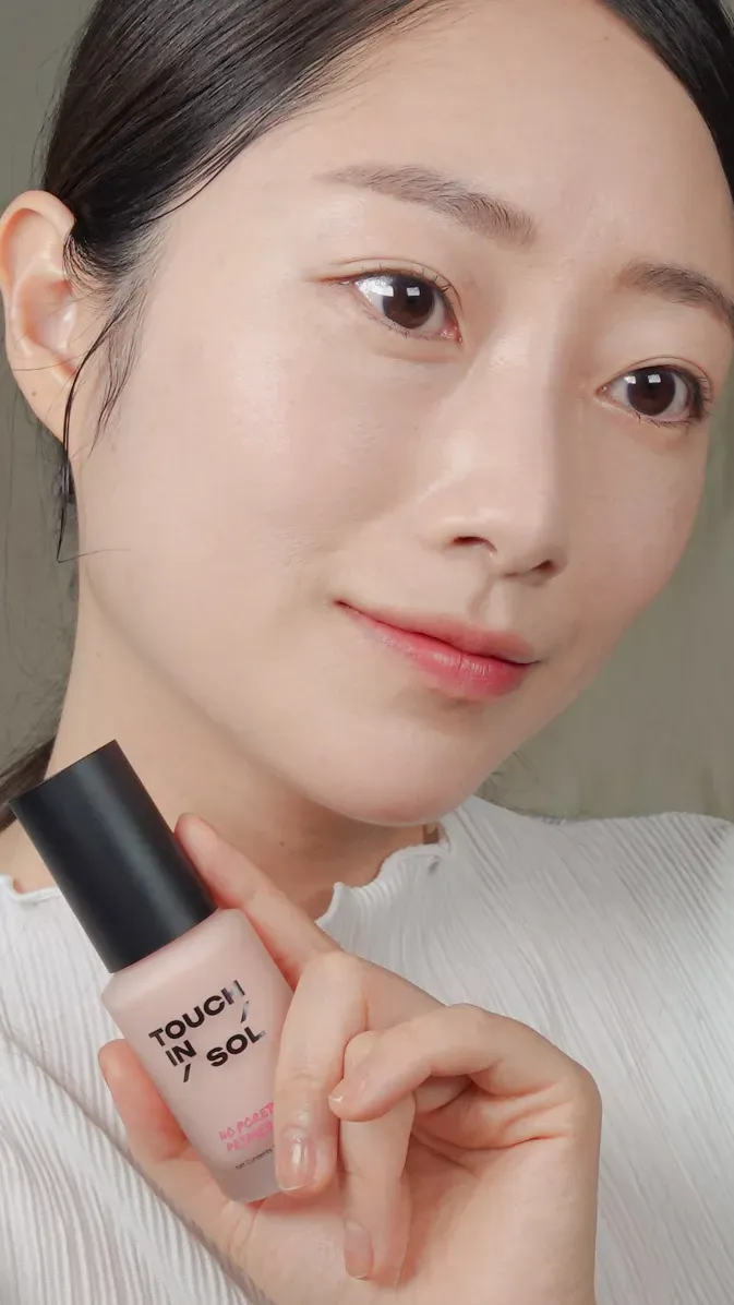  터치인솔 프라이머 프렙, 나비존 모공 커버 후기