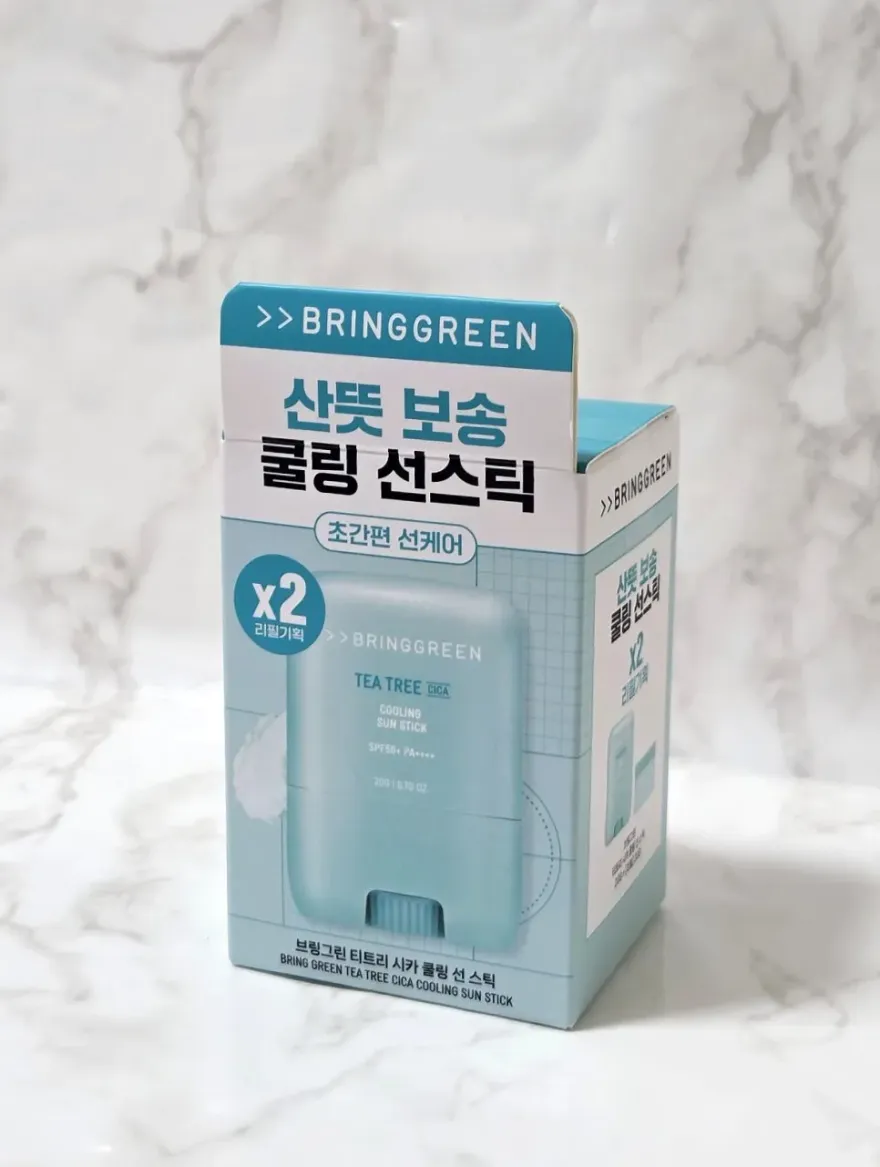  브링그린 티트리 시카 쿨링 선스틱, 여름철 휴대용 선스틱 추천